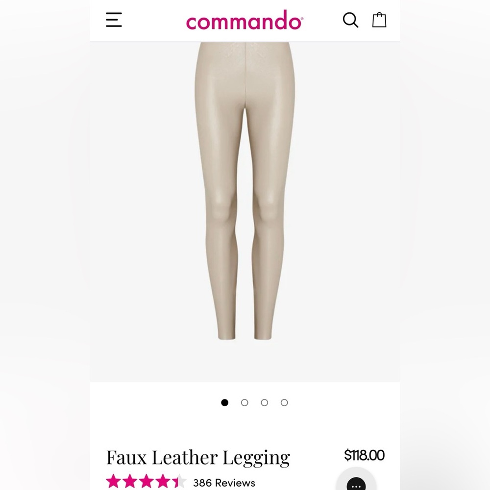 Commando Leggings - S